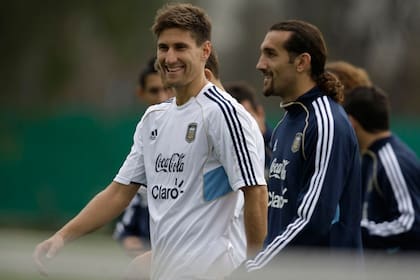 Hernán Barcos vive su primera experiencia de selección