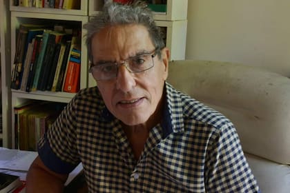 Hernán Bernasconi en 2018 en su casa
