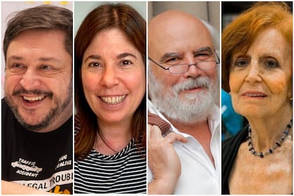 Hernán Casciari, María O'Donnell, Juan Sasturain y Nora Lafón forman parte del "Ula Team"