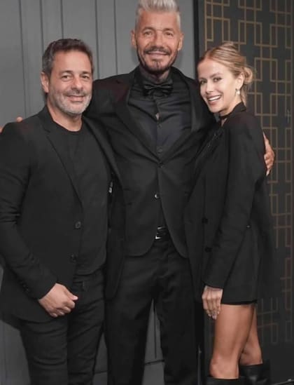 Hernán de Laurente, integrante del grupo de los más íntimos de Marcelo, y su novia Anto Macchi.