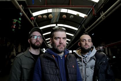 Hernán Langer, Marcelo Corvalán y Andrés Vilanova