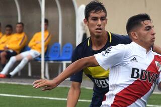 El sobrino de Maradona que juega en River: su particular parecido con el tío