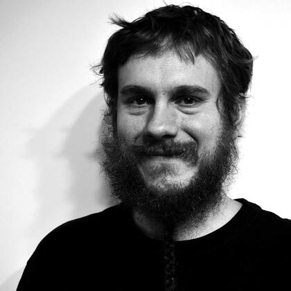 Hernán López Winnie, coeditor de Godot y uno de los organizadores de la Feria de Editores