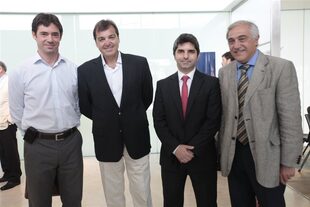 Hernán Oppel, Norberto Lepore, Jorge Safar y Carlos D’Odorico