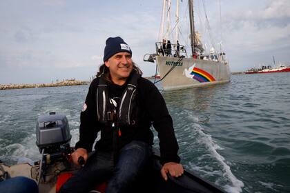 Hernán Pérez Orsi, marplatense que integra Greenpeace