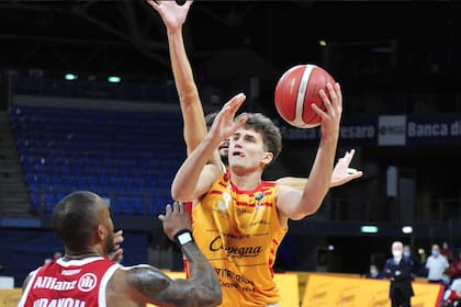 Herni Drell, el estonio de 20 años de 20 años, que fue agredido por el entrenador Repesa