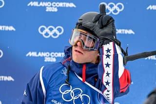 El esquiador al que Trump calificó de "auténtico perdedor" y celebró su clasificación con un gesto desafiante