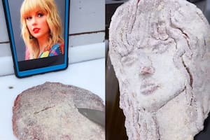 Hicieron una milanesa con la cara de Taylor Swift y causaron furor en las redes sociales