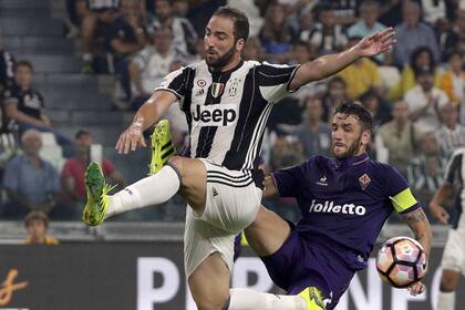 Higuaín le dio la victoria a Juventus