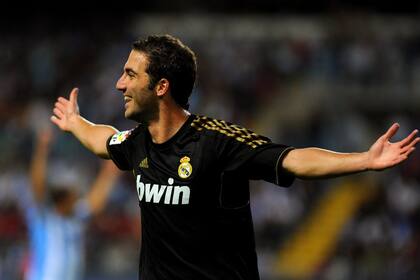 Higuaín no para de festejar goles en España