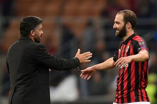 Gattuso a Higuaín: "Lo encerraría en mi casa, le daría de comer cada dos horas"