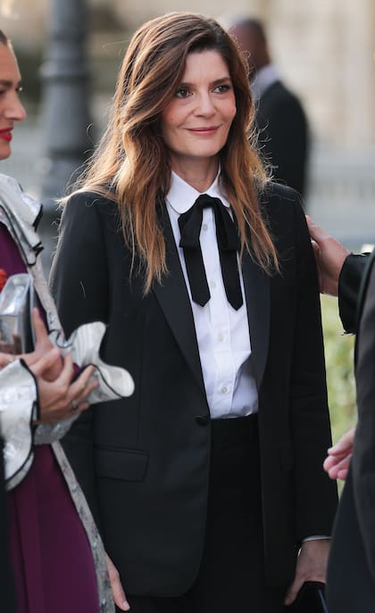 Hija de dos leyendas del cine (Marcello Mastroianni y Catherine Deneuve), la actriz y cantante francoitaliana Chiara Mastroianni estuvo en la selecta lista de invitados.