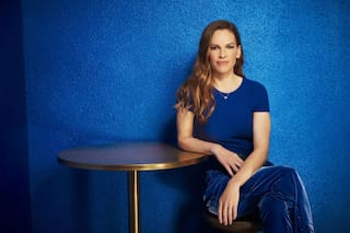 Hilary Swank se casó con su pareja, el empresario Philip Schneider