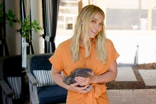 Hilary Duff cría a sus gallinas como un proyeto personal