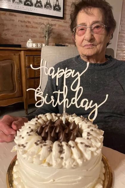 Hilda vive en Corral de Bustos, la ciudad de Córdoba que es donde nació su hijo Oscar Ruggeri hace 61años