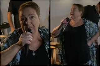 Tiene 73 años y sorprendió a todos al interpretar el rap de Ciudad Evita