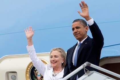 Hillary Clinton acompañó a Obama durante su primer mandato