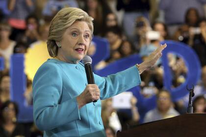 Hillary Clinton, excandidata presidencial demócrata en 2016