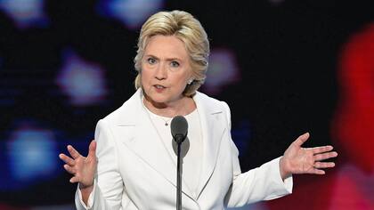 Hillary Clinton, tras su histórico discurso en Filadelfia