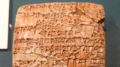 Himno a la Diosa Nungal, en exhibición en el Instituto para el Estudio de Culturas Antiguas de la Universidad de Chicago, en EE.UU.