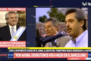 Alberto Fernández: "Uno no entiende nada de lo que están haciendo con el fútbol"