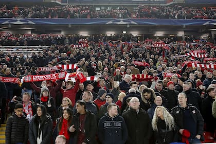 La hinchada de Liverpool, víctima de la tragedia de Hillsboroug