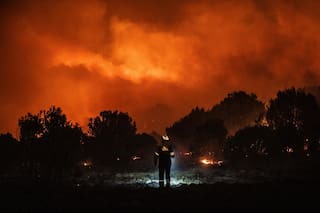 Desde el Gobierno vincularon los incendios en la Patagonia a los desalojos de "falsas organizaciones mapuches"