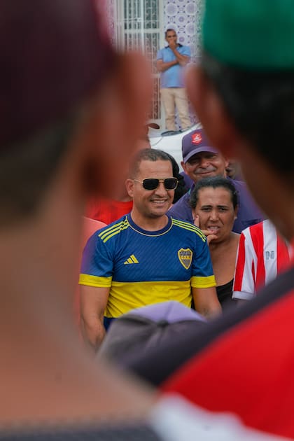 Hinchas de Boca en Buenos Aires