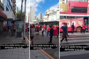 Hinchas de Independiente atacaron la sede de Racing después del “velatorio” de la Academia