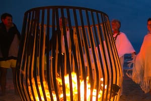 Ritual de la luna creciente: así fue la celebración más top de José Ignacio