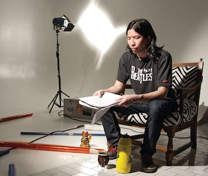 Historias que contar. Mientras termina su ópera prima, une las fichas de su pasado