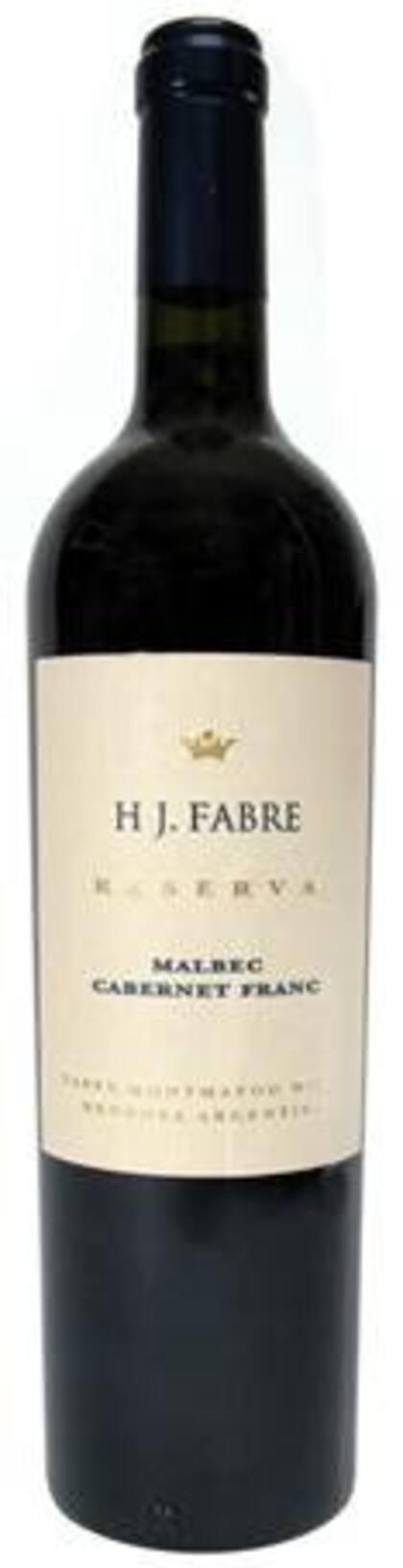 H.J. Fabré Reserva Malbec Cabernet Franc 2017