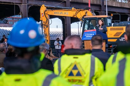 Hochul anticipó la reanudación de las obras en el túnel Gateway