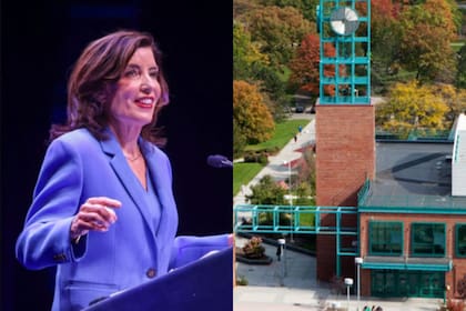 Hochul anunció un proyecto histórico con IA en una universidad estatal de Nueva York