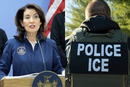 Hochul apuntó contra los operativos migratorios del ICE en Nueva York