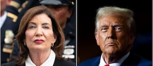 Hochul trata de mentiroso a Trump y se esperan más nevadas en NYC para este jueves