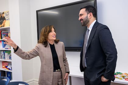Hochul y Mamdani se unieron para enfrentar el déficit fiscal en la ciudad de Nueva York