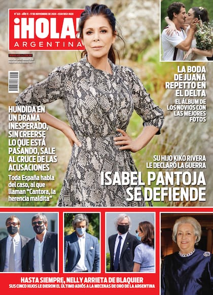 La tapa de la revista ¡Hola! Argentina de esta semana