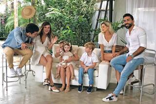 Mariano Martínez. Como Gwyneth Paltrow, viaja con su actual, su ex y su novio