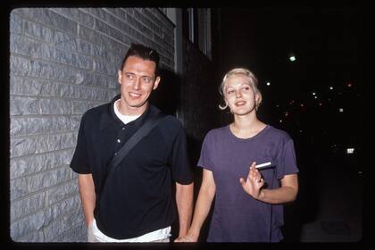 Drew Barrymore y Jeremy Thomas