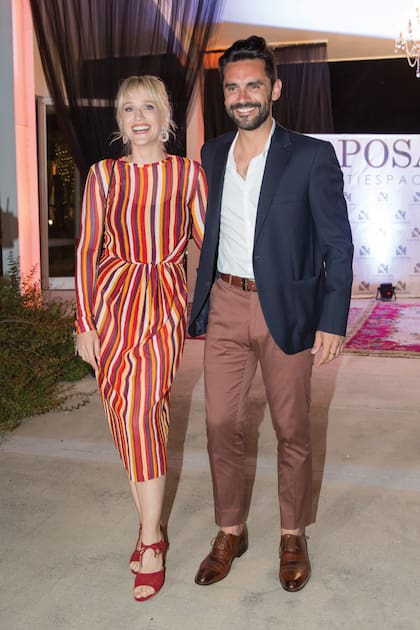 Íntimos de los novios, Brenda Gandini y Gonzalo Heredia fueron de los primeros en llegar