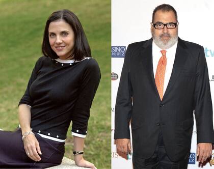 Silvina Chediek y Jorge Lanata