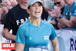 Las particulares fotos de Mary de Dinamarca en una maratón solidaria