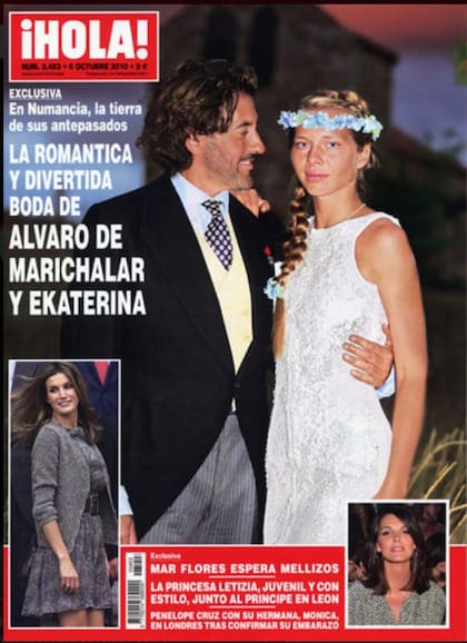 ¡Hola! España registró así la fabulosa boda de la pareja, que se realizó en septiembre de 2010. Cuatro años después, se separaron. "Katya y yo nos queremos demasiado para sufrir la falta de armonía que nos imponen las circunstancias. Ella necesita vivir en un ambiente de paz que yo no puedo dar en este momento", dijo él en ese entonces.