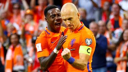 Holanda festejó de la mano de Robben