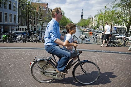 En Ámsterdam hay una red de ciclovías de casi 900 km