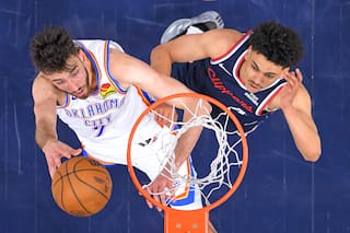 Holmgren anota 30; Thunder asegura la mejor foja de la NBA al vencer 128-110 a Clippers
