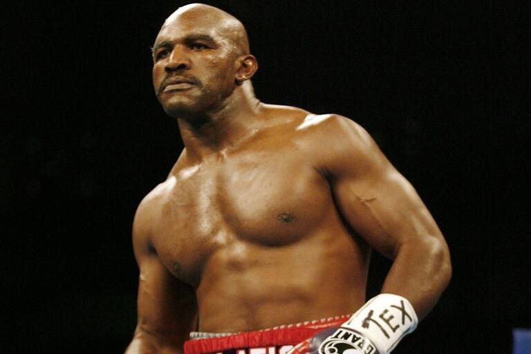 Holyfield Ripped Holyfield llegó a la Argentina y será agasajado - LA NACION