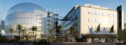 Una vista del museo, diseñado por Renzo Piano, que abrirá el jueves al público en Los Ángeles