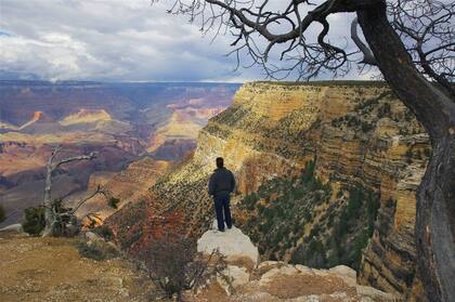 “Hombre en el Gran Cañón” (Arizona) (2007)